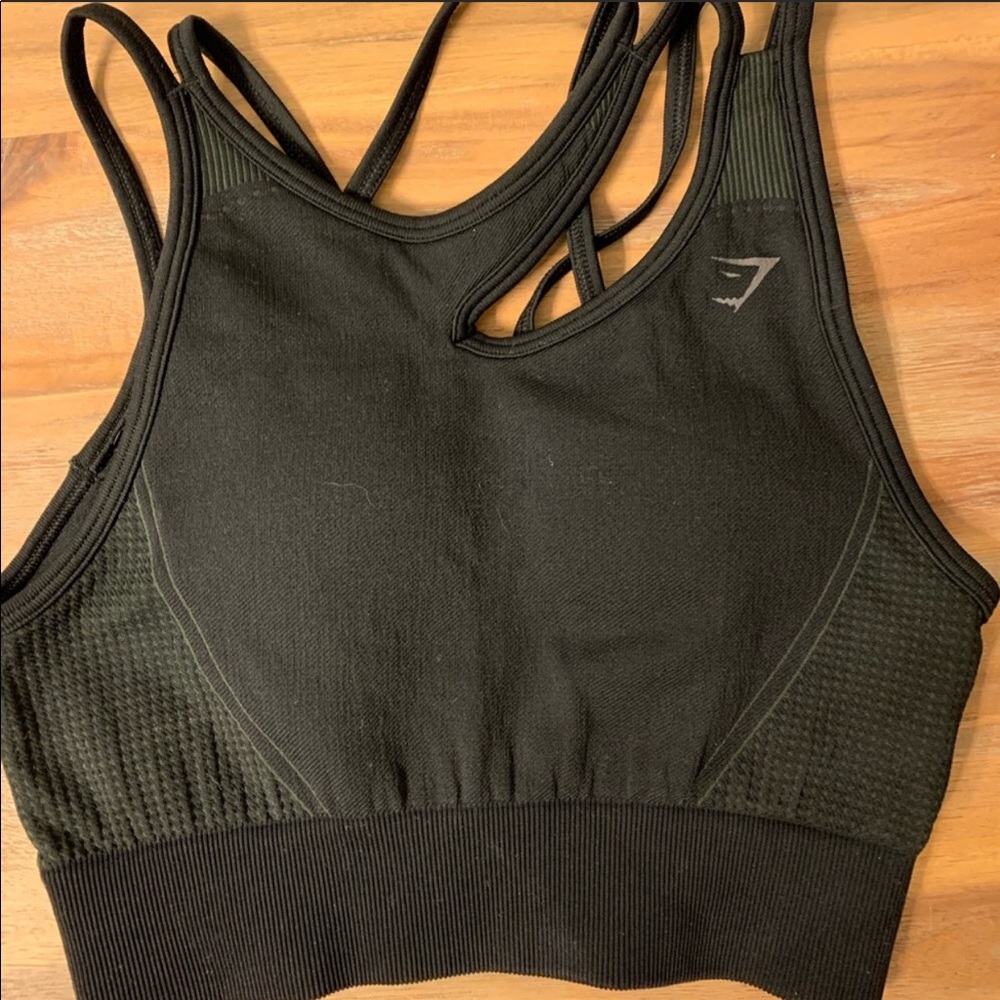 Gymshark Asymmetrical Longline Sports Bra